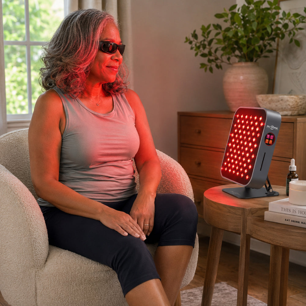 Small Red Light Therapy Device with 7 Wavelengths - RLT Home Total